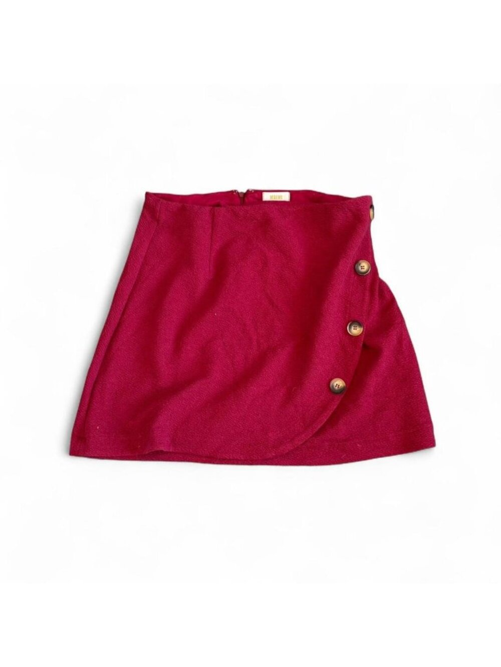 NWT Anthropologie red wrap skirt